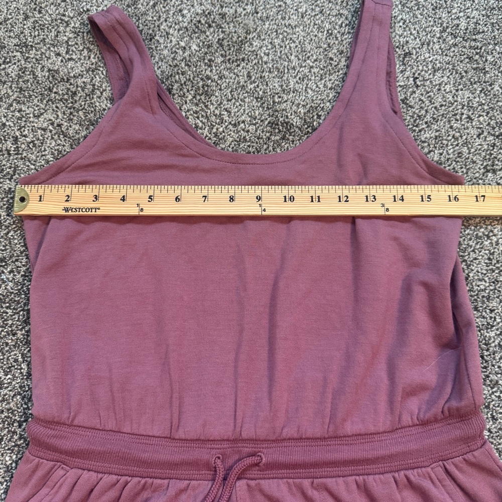Athleta Balance Jumpsuit, Tawny Rose SIZE S #988523 W701, Pockets, Comfy - Picture 10 of 14